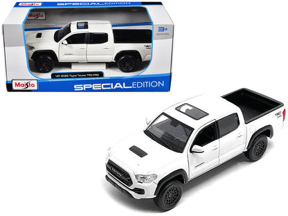 2023 Toyota Tacoma TRD PRO Pickup Truck White with Sunroof "Special Edition" Series 1/27 Diecast Model Car by Maisto