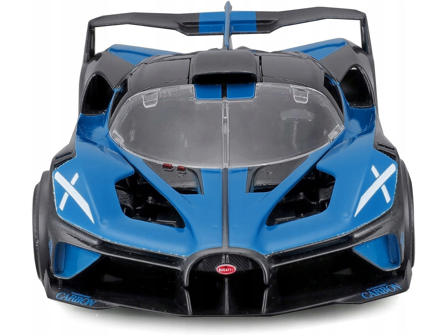 Bugatti Bolide Blue and Black Metallic "Special Edition" Series 1/24 Diecast Model Car by Maisto