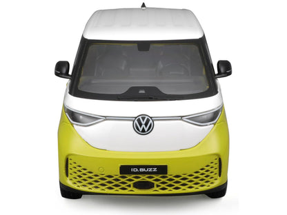 2023 Volkswagen ID. Buzz Van Yellow and White "Special Edition" Series 1/24 Diecast Model Car by Maisto