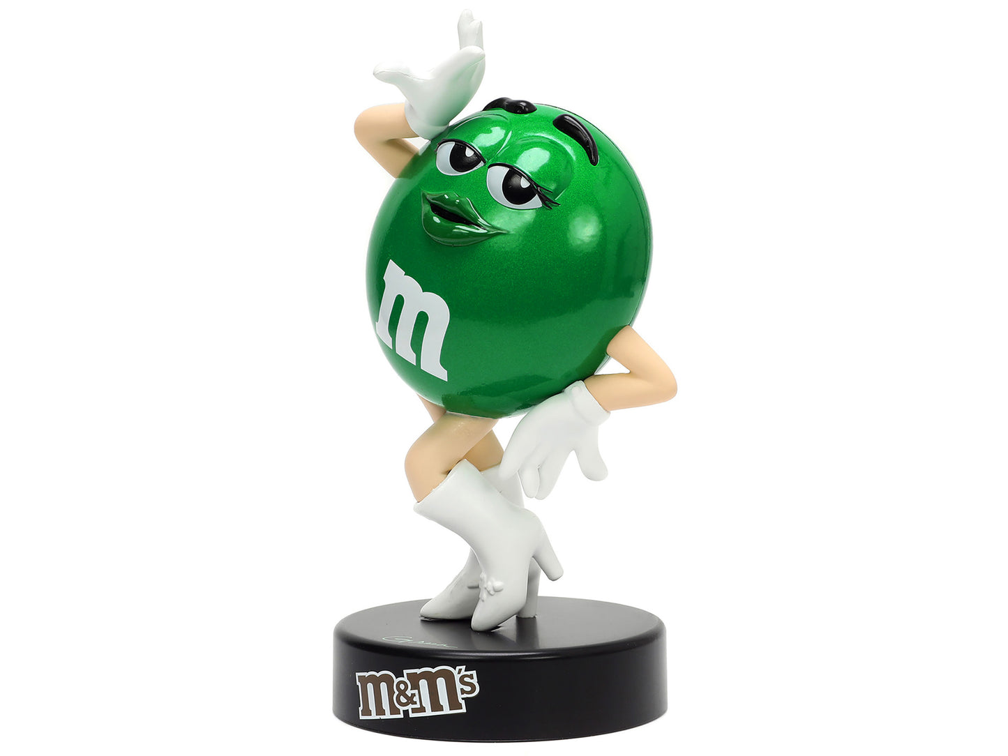 Green M&M's 5.25" Diecast Figurine "Metalfigs" Series by Jada