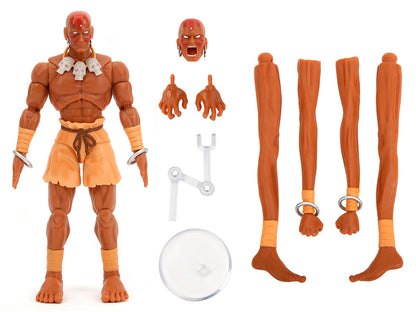 Dhalsim 6" Moveable Figure with Alternate Head and Limbs "Ultra Street Fighter II: The Final Challengers" (2017) Video Game Model by Jada