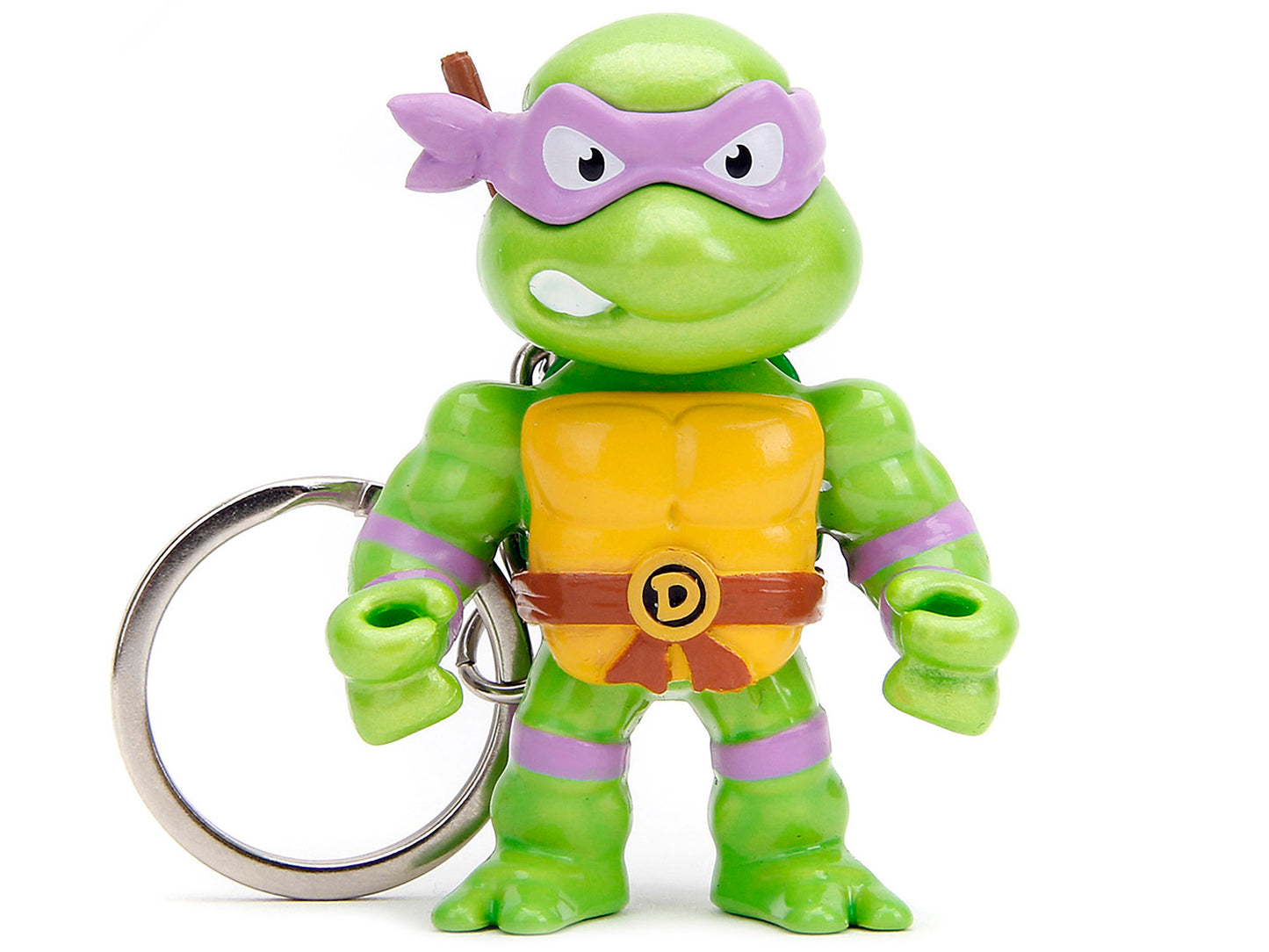 Set of 4 Diecast Figure Key Chains "Teenage Mutant Ninja Turtles" TV Series "Metalfigs" Series Diecast Models by Jada