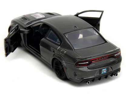 2021 Dodge Charger SRT Hellcat Gray Metallic "Fast X" (2023) Movie "Fast & Furious" Series 1/32 Diecast Model Car by Jada