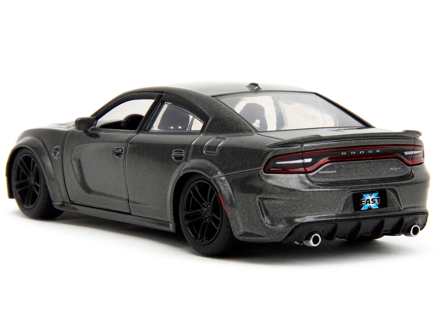 2021 Dodge Charger SRT Hellcat Gray Metallic "Fast X" (2023) Movie "Fast & Furious" Series 1/32 Diecast Model Car by Jada