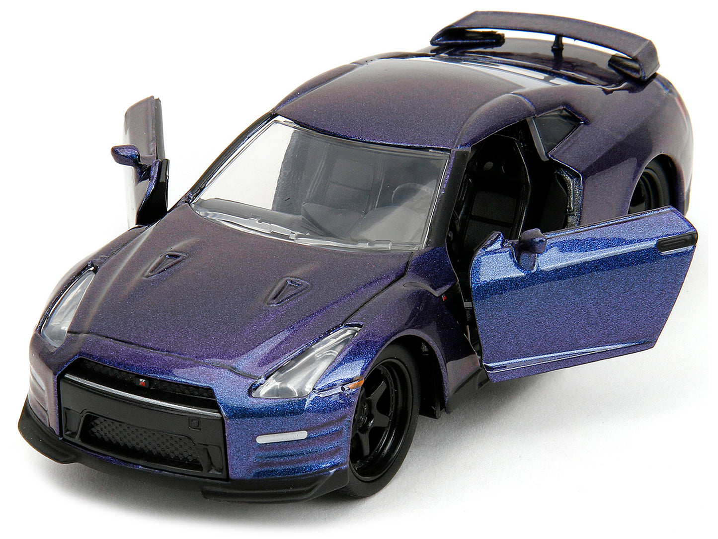 2009 Nissan GT-R (R35) Purple Metallic "Pink Slips" Series 1/32 Diecast Model Car by Jada