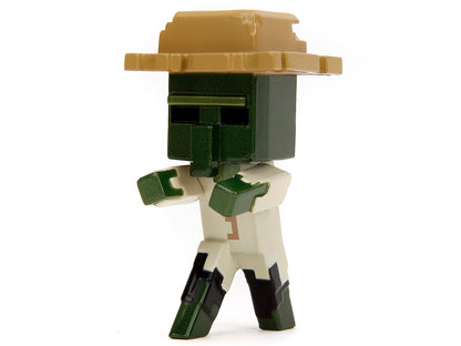 Set of 4 Diecast Figures "Minecraft Legends" Video Game "Metalfigs" Series Diecast Models by Jada