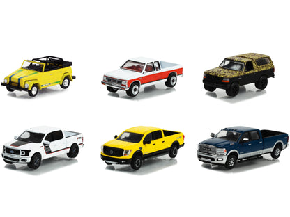 "All Terrain" Series 14 Set of 6 pieces 1/64 Diecast Model Cars by Greenlight