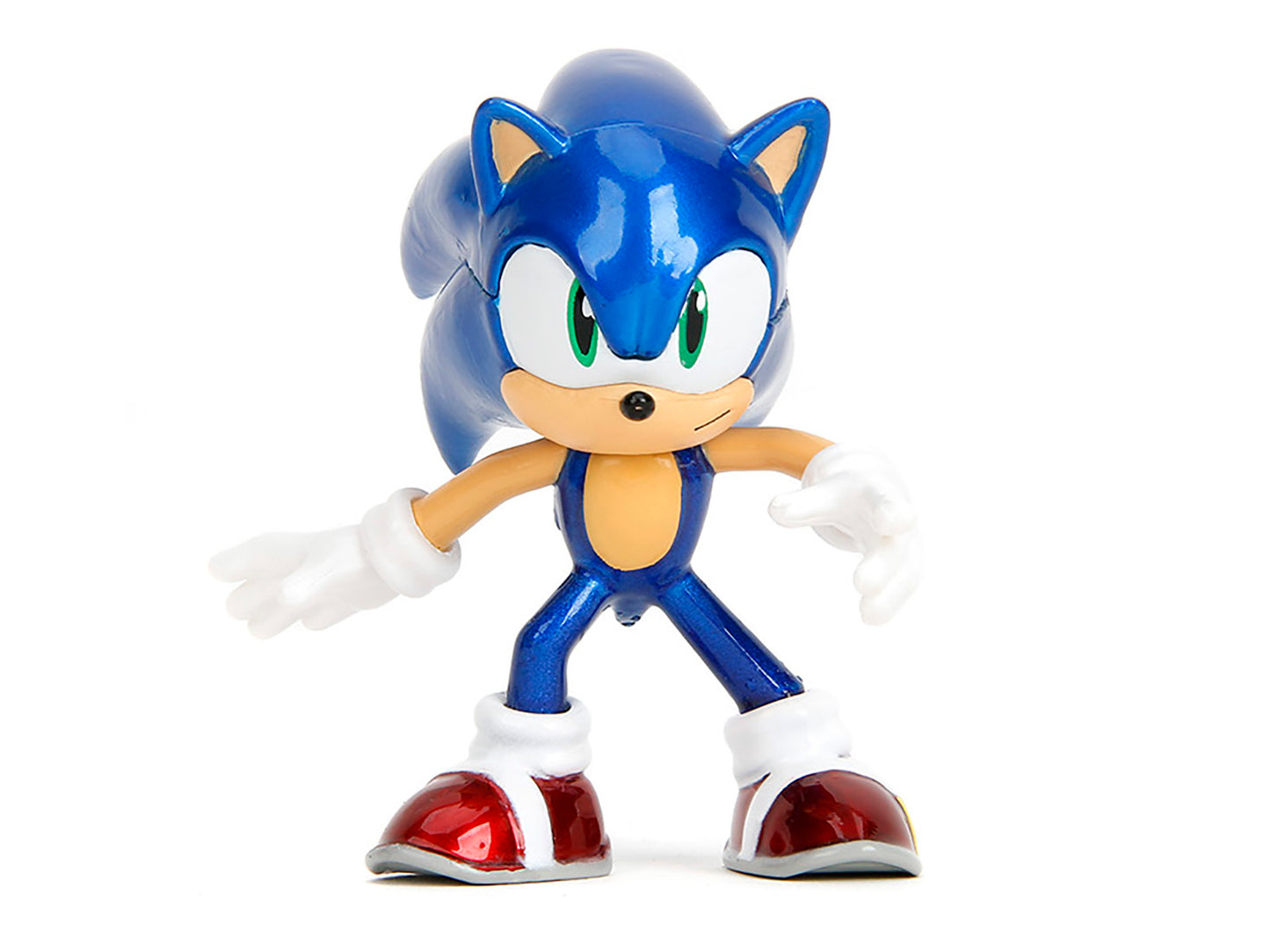 Set of 4 Diecast Figures "Sonic the Hedgehog" Video Game "Metalfigs" Series Diecast Models by Jada