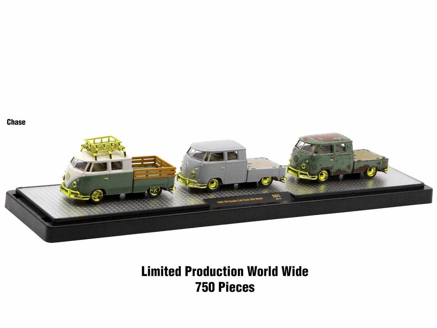 Auto Haulers Set of 3 Trucks Release 65 Limited Edition to 9000 pieces Worldwide 1/64 Diecast Models by M2 Machines