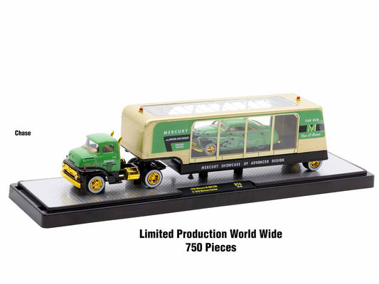 Auto Haulers Set of 3 Trucks Release 74 Limited Edition to 9000 pieces Worldwide 1/64 Diecast Model Cars by M2 Machines