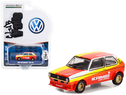 1980 Volkswagen Golf GTI "Kamei Auto Extras" "Club Vee V-Dub" Series 15 1/64 Diecast Model Car by Greenlight