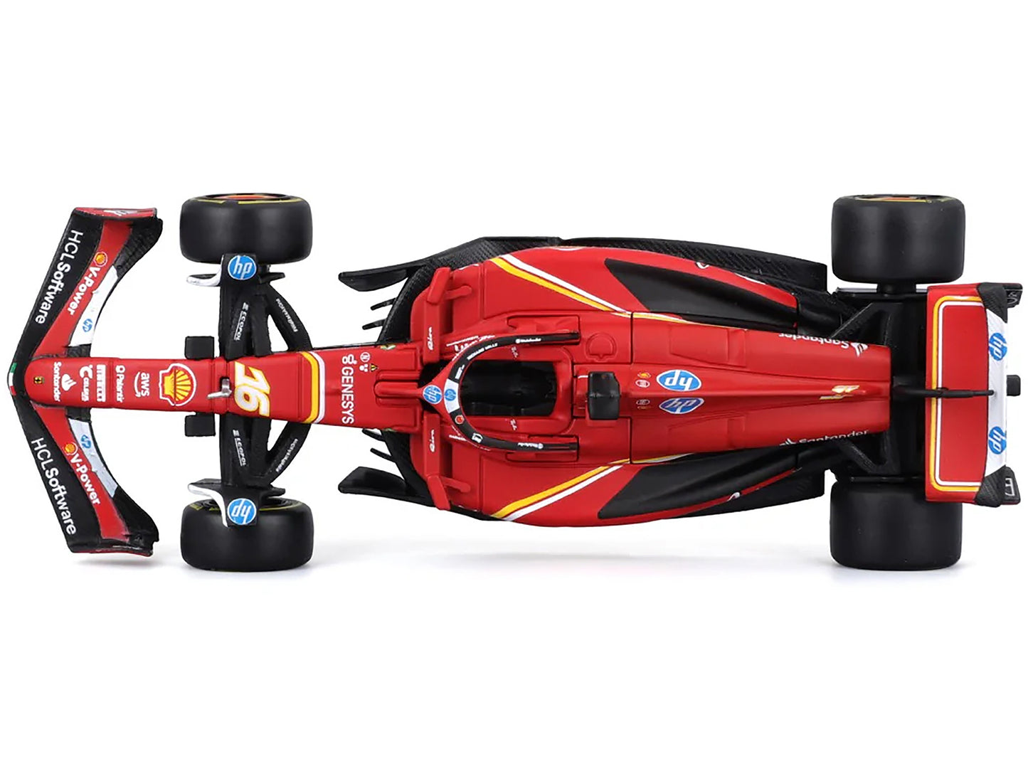 Ferrari SF-24 #16 Charles Leclerc "Formula One F1 World Championship" (2024) "Formula Racing" Series 1/43 Diecast Model Car by Bburago