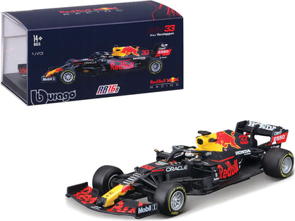 Honda Red Bull Racing RB16B #33 Max Verstappen Formula One F1 (2021) 1/43 Diecast Model Car by Bburago