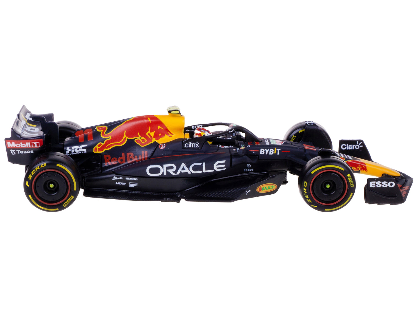 Red Bull Racing RB18 #11 Sergio Perez "Formula One F1 World Championship" (2022) with Display Case 1/43 Diecast Model Car by Bburago