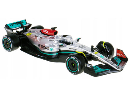 Mercedes-AMG F1 W13 E Performance #44 Lewis Hamilton "F1 Formula One World Championship" (2022) 1/43 Diecast Model Car by Bburago