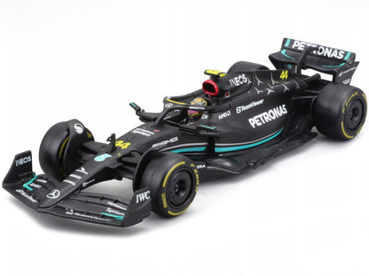 Mercedes-AMG F1 W14 E Performance #44 Lewis Hamilton "Petronas" "Formula One F1 World Championship" (2023) with Driver in Car 1/43 Diecast Model Car by Bburago