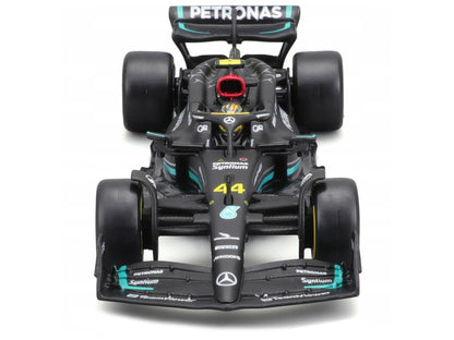 Mercedes-AMG F1 W14 E Performance #44 Lewis Hamilton "Petronas" "Formula One F1 World Championship" (2023) with Driver in Car 1/43 Diecast Model Car by Bburago