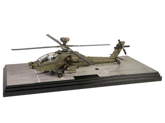 Boeing Apache AH-64D Longbow Attack Helicopter "99-5135 of C Company 1-227 ATKHB 1st Cavalry Division 11th Aviation Regiment (Attack) Karbala Operation Iraq Freedom" (2003) United States Army 1/72 Diecast Model by Forces of Valor