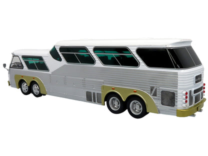 Sultana TM 44-18 SP Panoramico Coach Bus White with Silver Sides "The Bus & Motorcoach Collection" 1/43 Diecast Model by Iconic Replicas