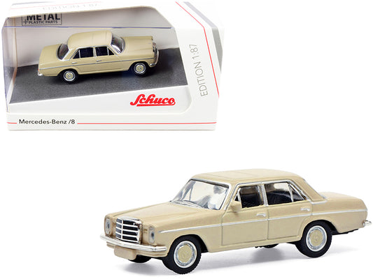 Mercedes Benz 8 Beige 1/87 (HO) Diecast Model Car by Schuco