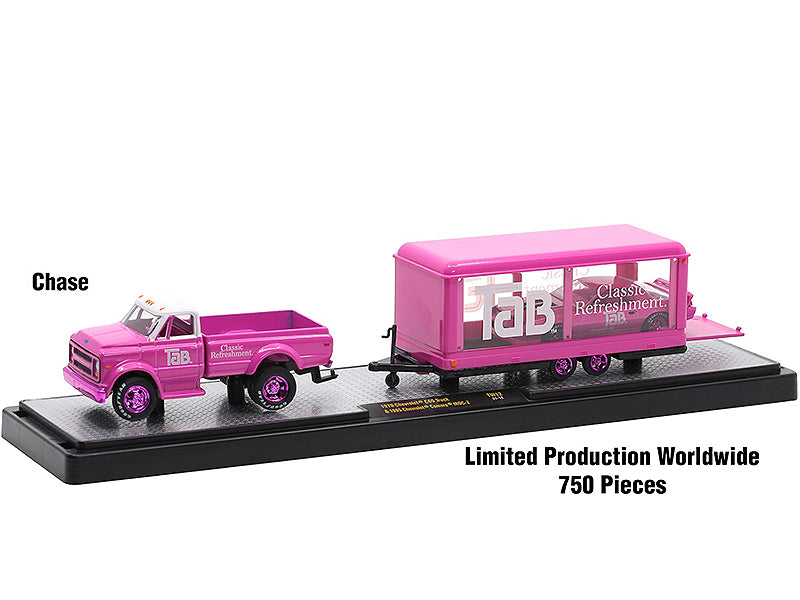 Auto Haulers "3 Sodas" Set of 3 pieces Release 12 Limited Edition to 7400 pieces Worldwide 1/64 Diecast Models by M2 Machines