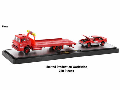 Auto Haulers "Soda" Set of 3 pieces Release 28 Limited Edition to 9250 pieces Worldwide 1/64 Diecast Models by M2 Machines