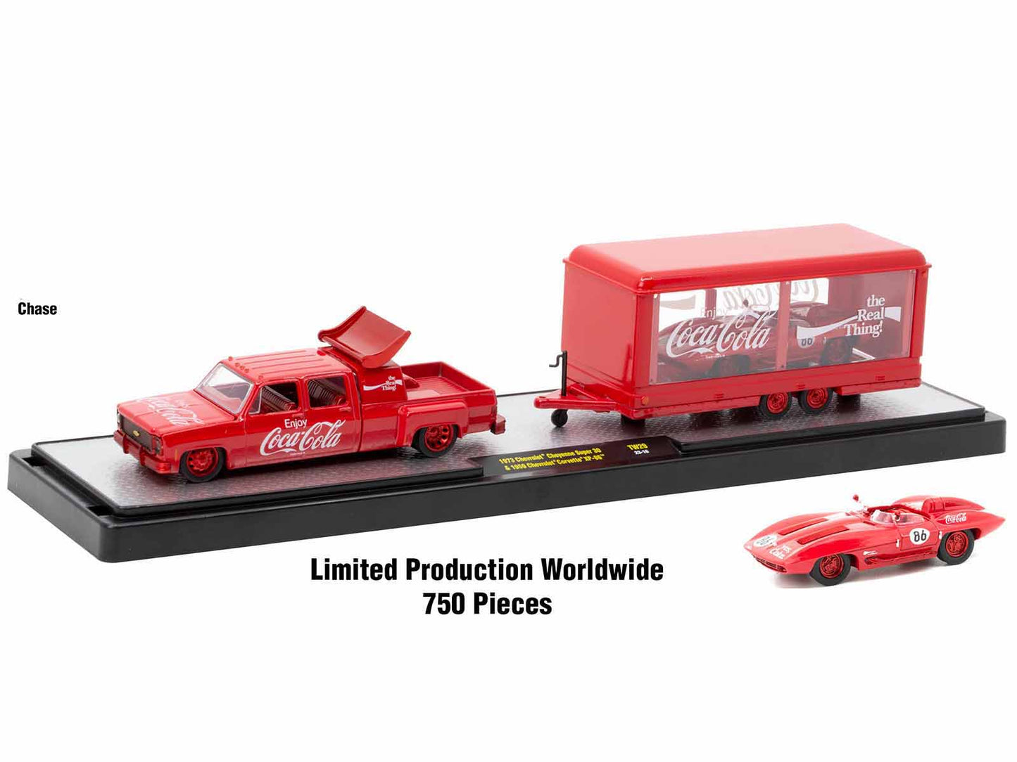 Auto Haulers "Coca-Cola" Set of 3 pieces Release 29 Limited Edition to 8650 pieces Worldwide 1/64 Diecast Models by M2 Machines