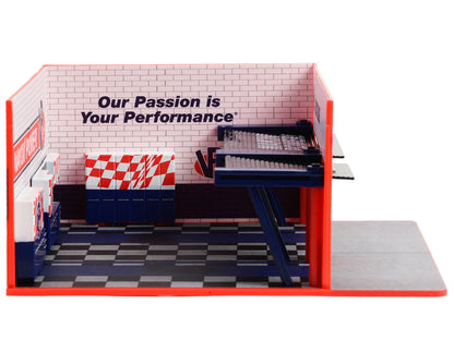 Weekend Workshop Diorama "VP Racing Fuels Garage" "Mechanic's Corner" Series 10 for 1/64 Scale Models by Greenlight