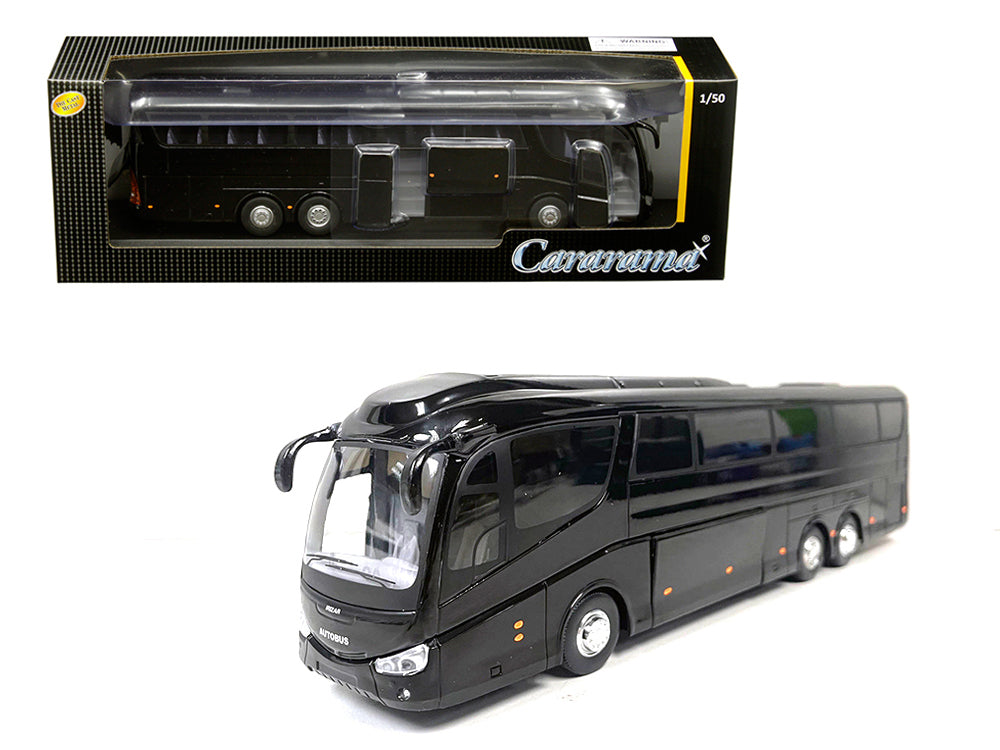 Super Coach Autobus Black 1/50 Diecast Model by Cararama