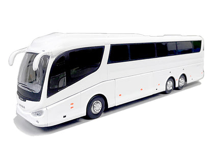 Super Coach Autobus White 1/50 Diecast Model by Cararama