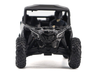 Can-Am Maverick X3 X RS Turbo RR Triple Black with Driver Figure 1/32 Diecast Model by BRP Models