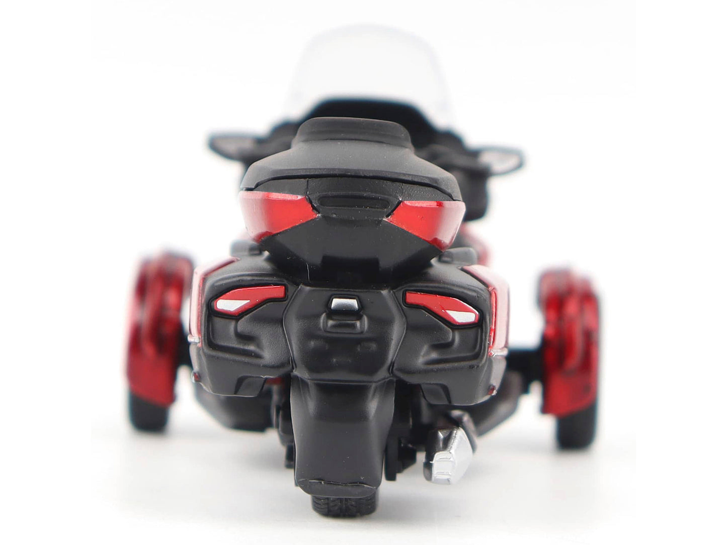 Can-Am Spyder RT Limited 3-Wheel Motorcycle Deep Marsala Red Metallic with Driver Figure 1/32 Diecast Model by BRP Models