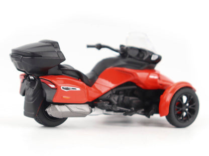 Can-Am Spyder F3 Limited Special Series 3-Wheel Motorcycle Viper Red 1/32 Diecast Model by BRP Models