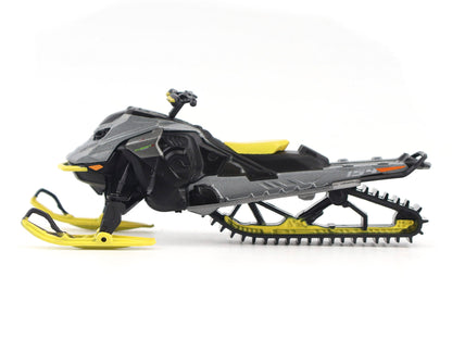 Ski-Doo Summit Expert (Deep Snow Segment) Snowmobile Manta Green and Gray Metallic 1/32 Diecast Model by BRP Models