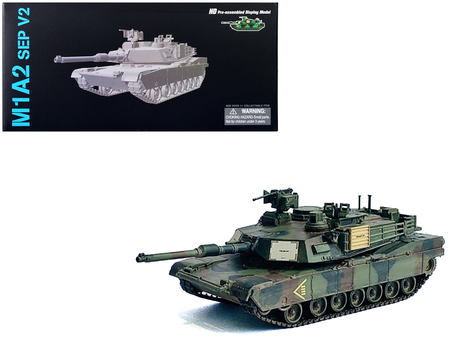 United States M1A2 SEP V2 Tank "2nd Battalion 5th Cavalry Regiment 1st Cavalry Division Germany" "NEO Dragon Armor" Series 1/72 Plastic Model by Dragon Models