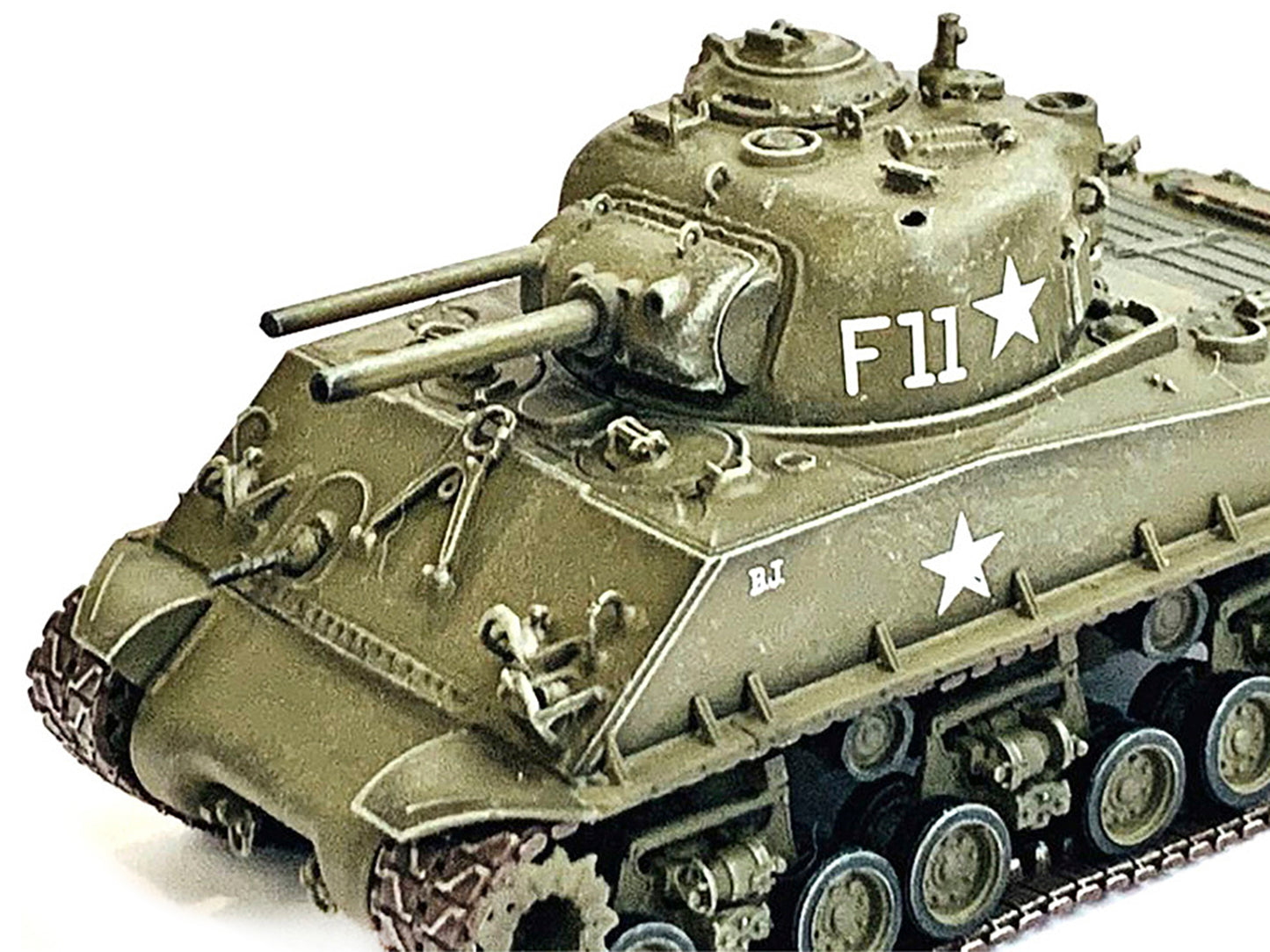 United States M4A3 HVSS POA-CWS-H5 Flamethrower Tank Olive Drab F11 "Korea" (1951) "NEO Dragon Armor" Series 1/72 Plastic Model by Dragon Models