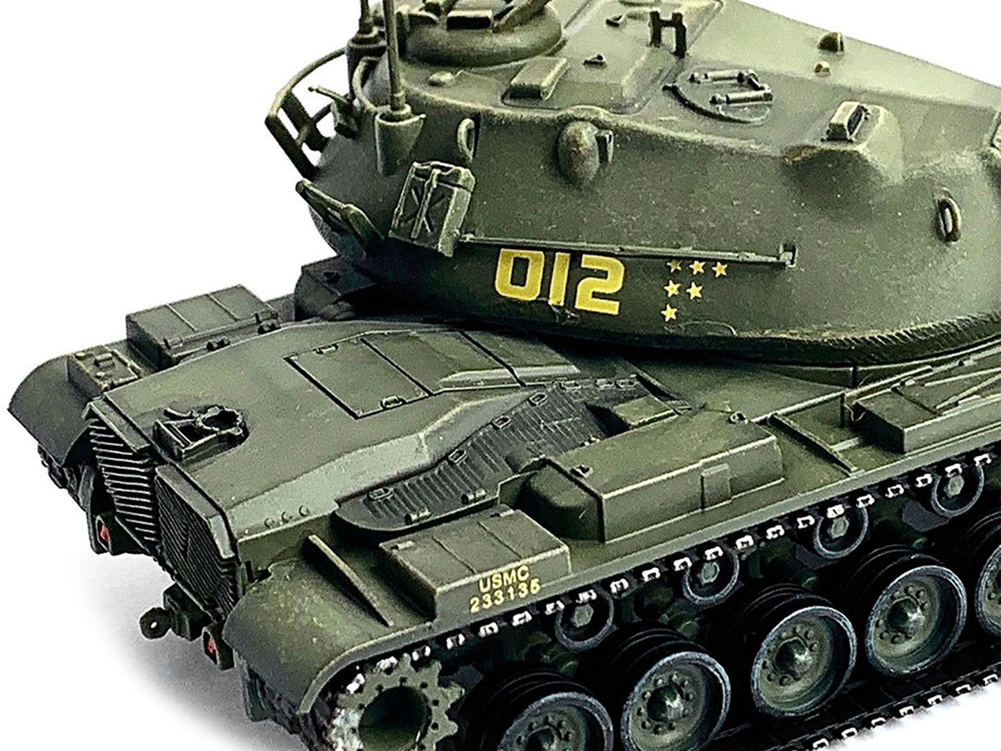 United States M103A2 Heavy Tank D12 Olive Drab "NEO Dragon Armor" Series 1/72 Plastic Model by Dragon Models