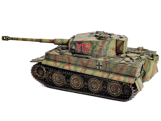 Germany Tiger I Late Production with Zimmerit Tank "Wittmann's Tiger #212 s.Pz.Abt.101 Normandy" (1944) "NEO Dragon Armor" Series 1/72 Plastic Model by Dragon Models