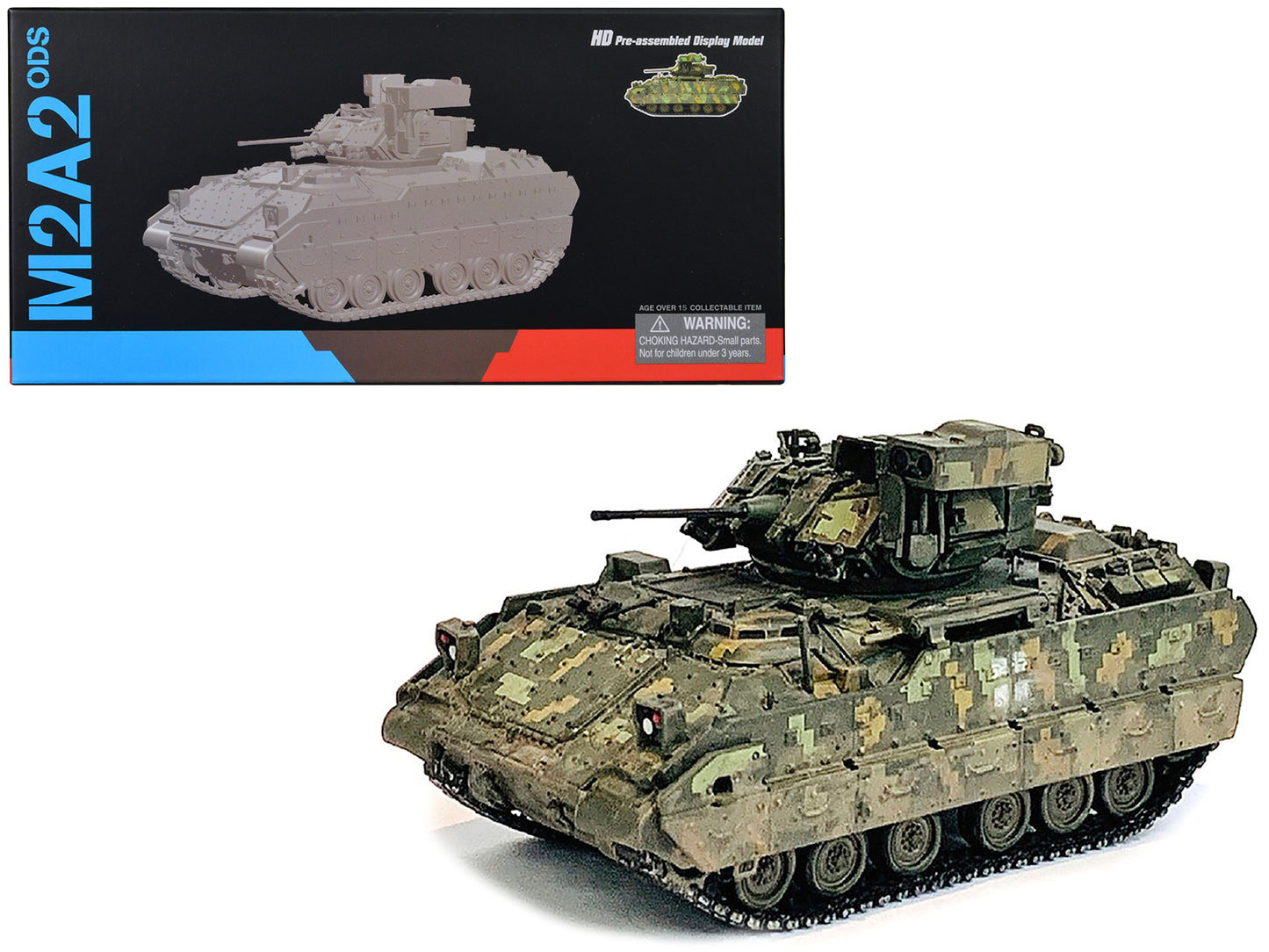 Ukraine M2A2 ODS Light Tank Digital Camouflage "NEO Dragon Armor" Series 1/72 Plastic Model by Dragon Models