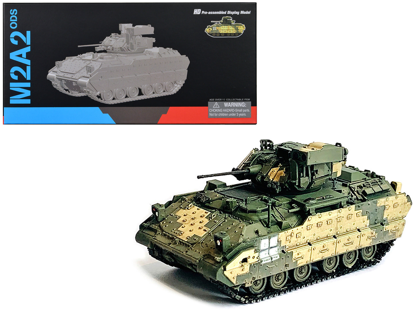 Ukraine M2A2 ODS Light Tank 3-Tone Camouflage "NEO Dragon Armor" Series 1/72 Plastic Model by Dragon Models