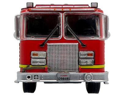 KME Predator Fire Engine "Los Angeles County Fire Department" Red "5 Alarm" Series Limited Edition to 750 pieces Worldwide 1/64 Diecast Model by Iconic Replicas