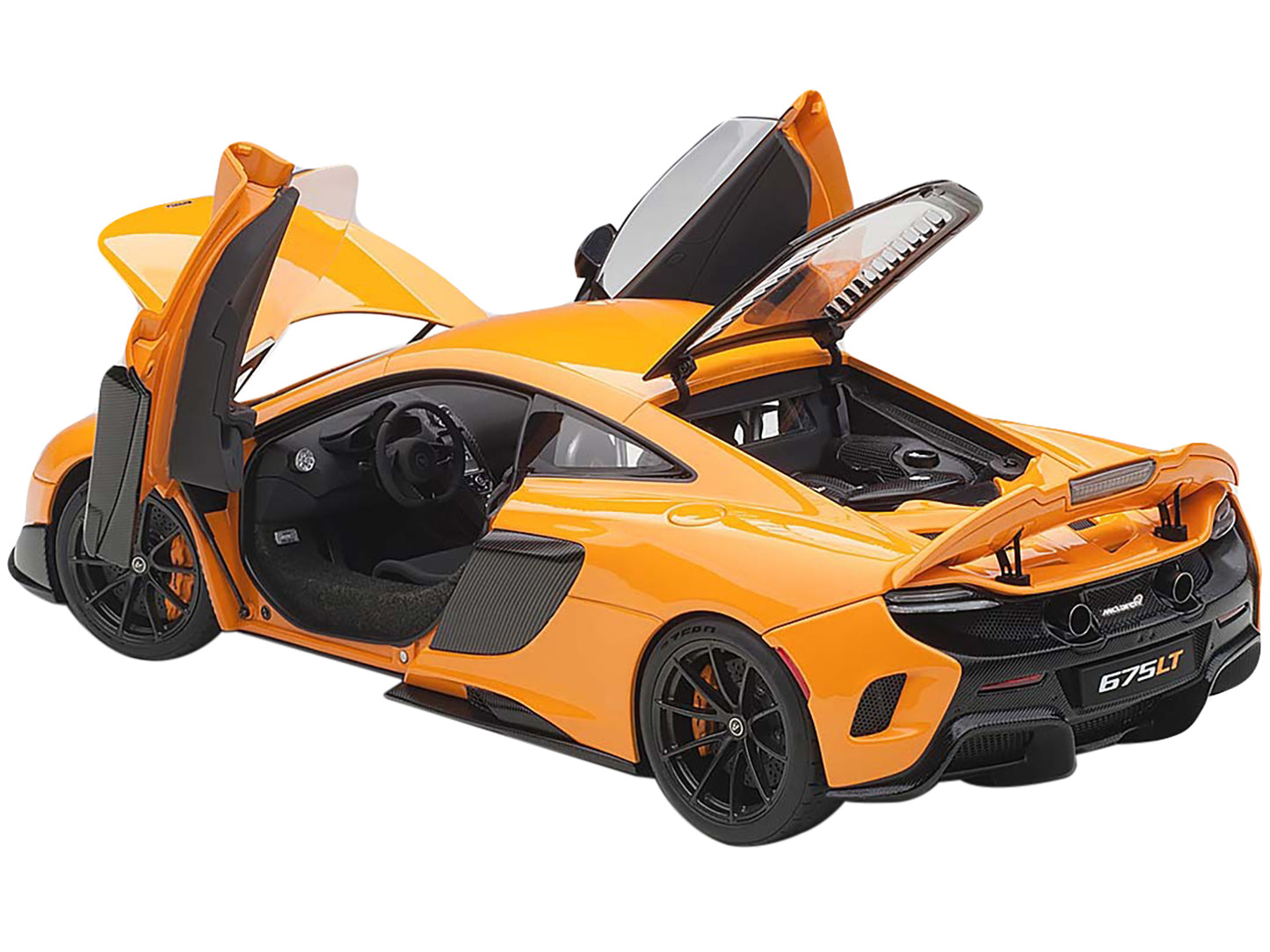 Mclaren 675LT Mclaren Orange 1/18 Model Car by Autoart