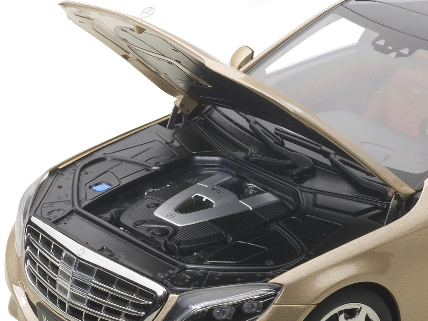 Mercedes Maybach S Class S600 Champagne Gold 1/18 Model Car by Autoart