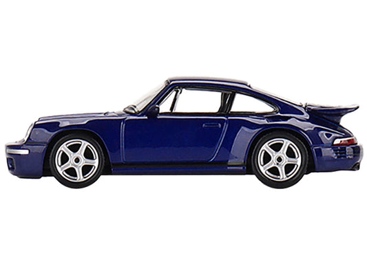 RUF CTR Anniversary Dark Blue Metallic Limited Edition to 3000 pieces Worldwide 1/64 Diecast Model Car by True Scale Miniatures