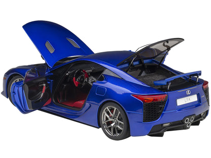 Lexus LFA Pearl Blue Metallic 1/18 Model Car by Autoart