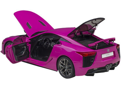 Lexus LFA Passionate Pink 1/18 Model Car by Autoart