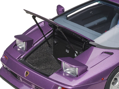 Lamborghini Diablo SE30 Viola Purple Metallic 1/18 Model Car by Autoart