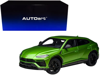 Lamborghini Urus Verde Selvans Pearl Green 1/18 Model Car by Autoart