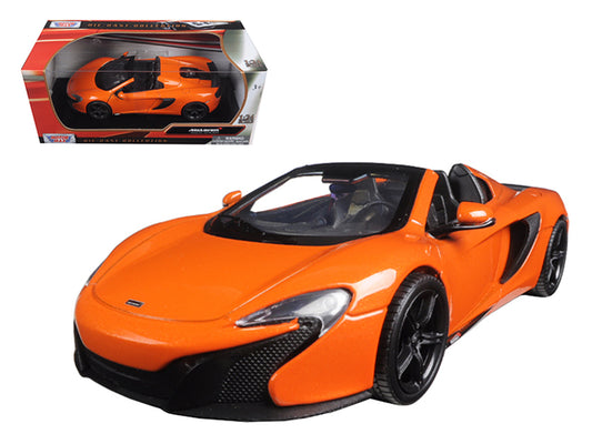 McLaren 650S Spider Orange 1/24 Diecast Model Car by Motormax