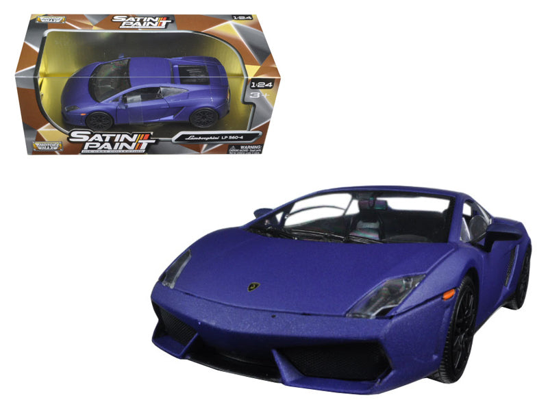 Lamborghini Gallardo LP 560-4 Matt Purple 1/24 Diecast Model Car by Motormax